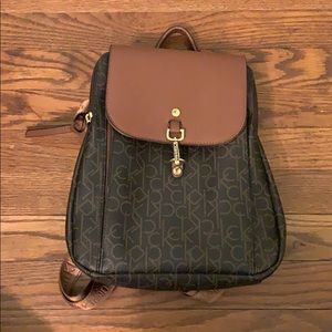 Calvin Klein mini purse backpack